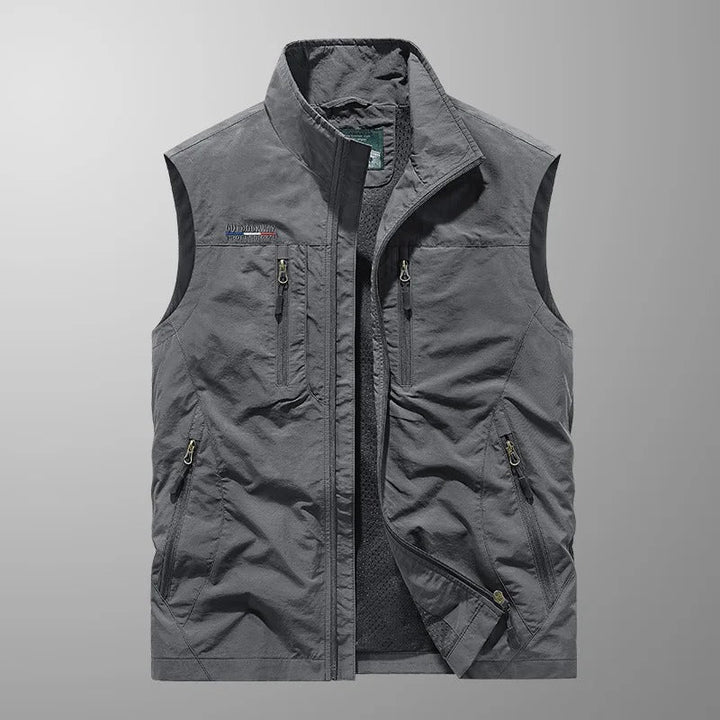 Casper – Breathable Cargo Vest With Multiple Pockets