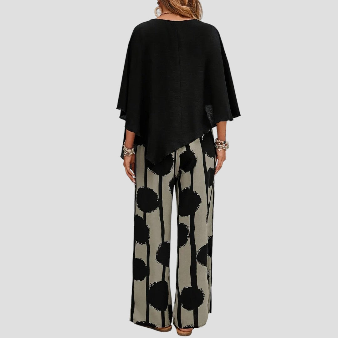 Milavie | Trendy Women's Outfit: Top & Trousers