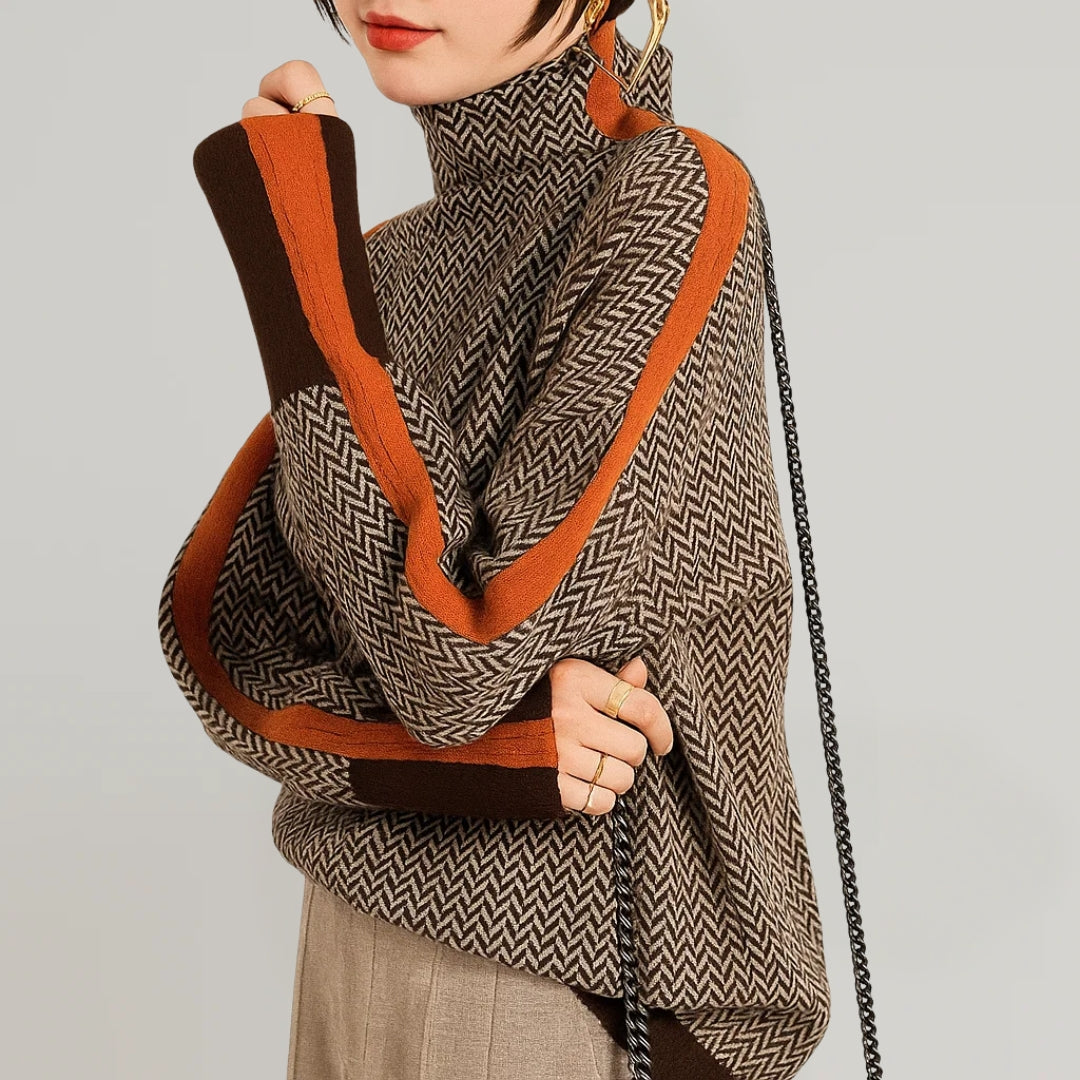 Martina - High Neck Jumper