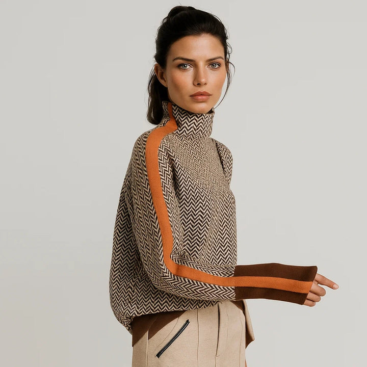 Martina - High Neck Jumper