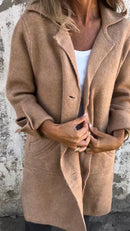 Marlina Long knitted Coat