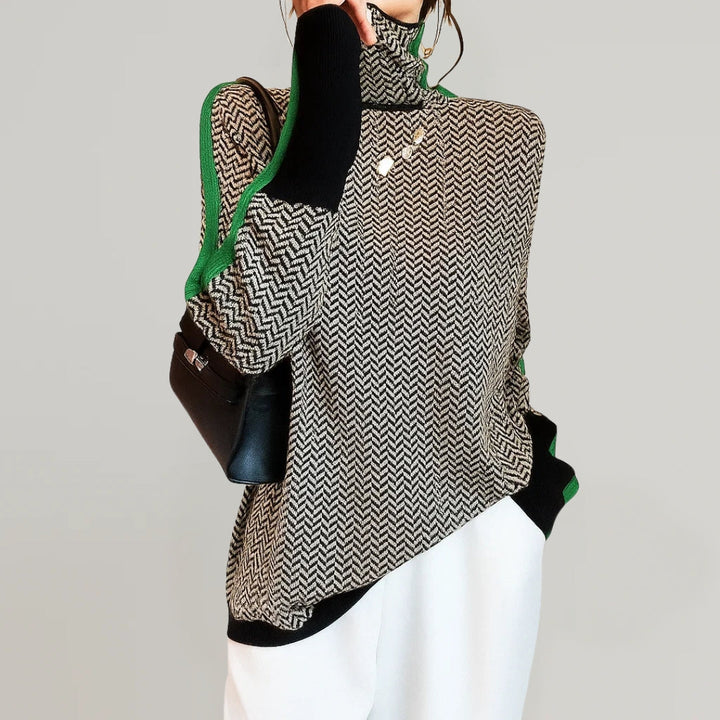 Martina - High Neck Jumper