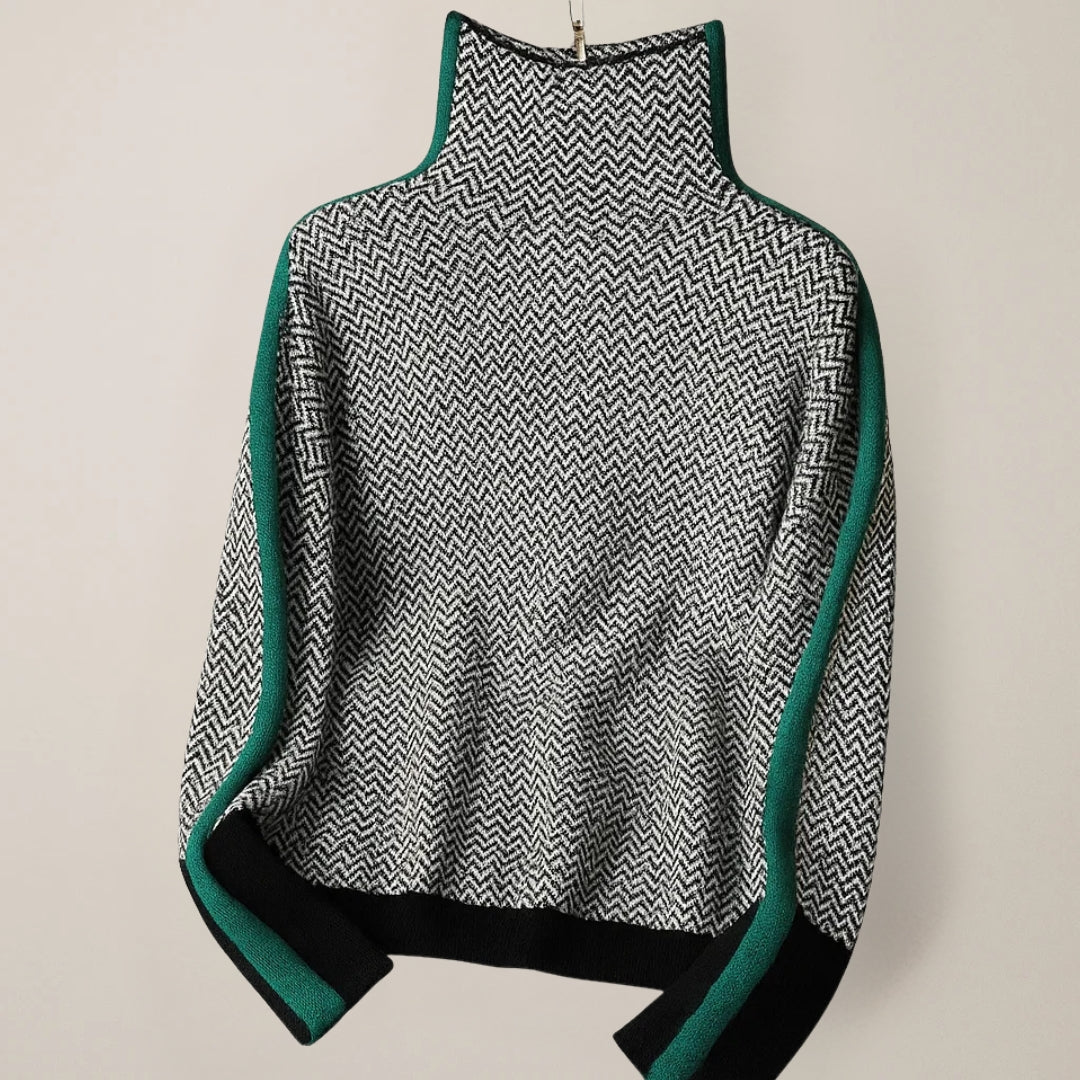 Martina - High Neck Jumper