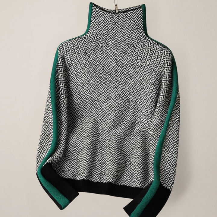Martina - High Neck Jumper