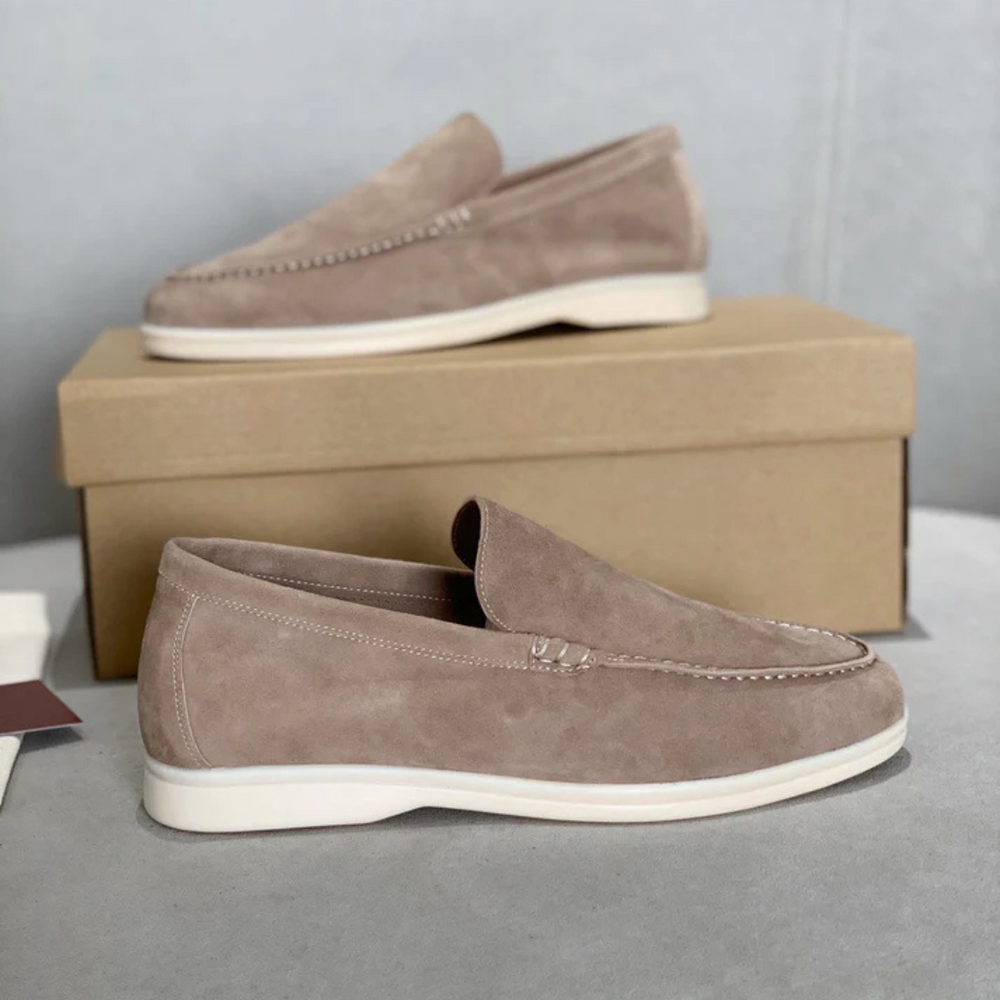 Edward - Chic Suede Loafers