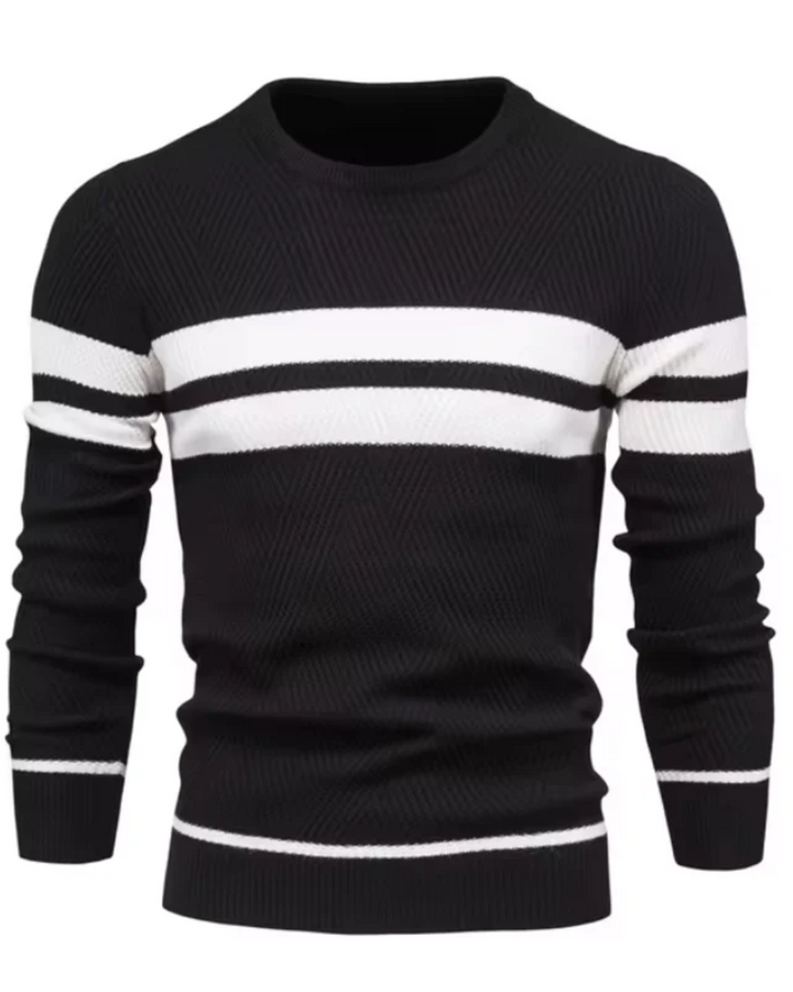 Chuck - Trendy Striped Sweater for Men