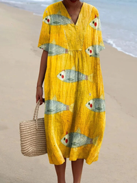 Mabel Art Dress – Breathable and Comfortable