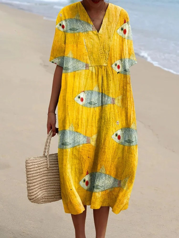 Mabel Art Dress – Breathable and Comfortable
