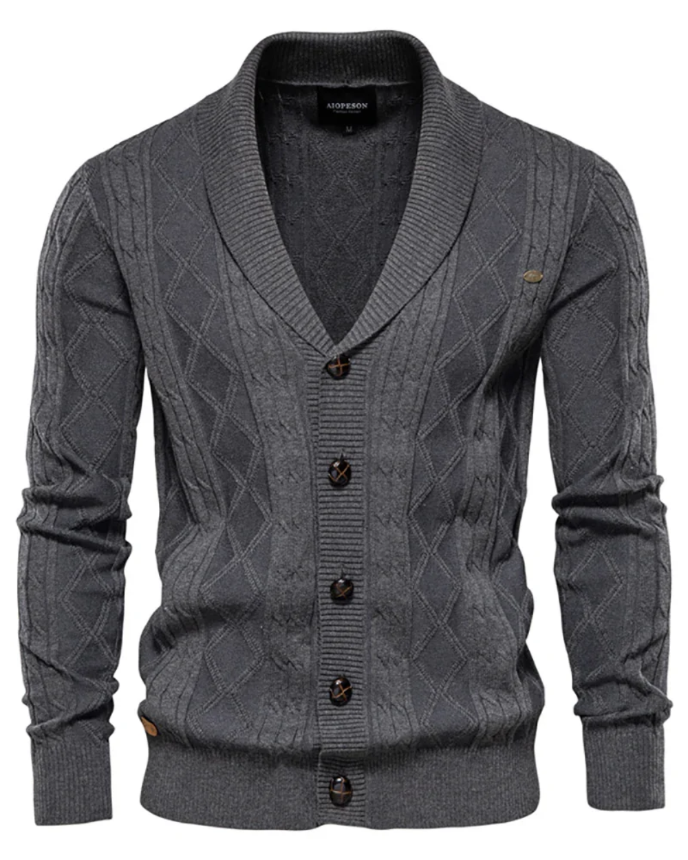Bryce - Men's Premium Button-Up Cardigan