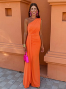 Lia™ | Asymmetrical Maxi Dress