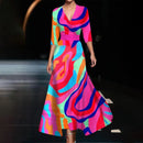 Jessica  V neck Dress