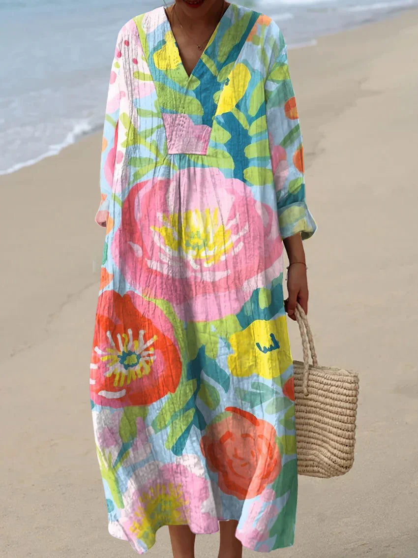 Elsie Art Dress – Breathable and Comfortable