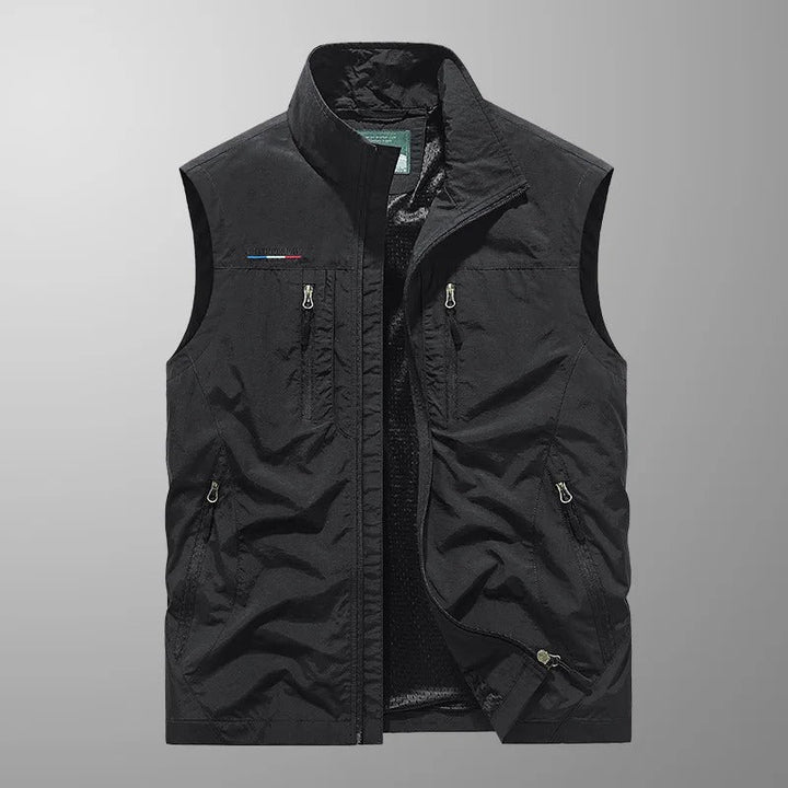 Casper – Breathable Cargo Vest With Multiple Pockets