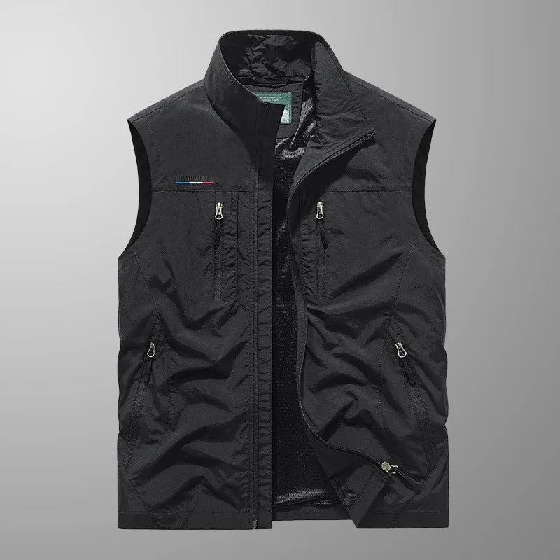 Casper – Breathable Cargo Vest With Multiple Pockets