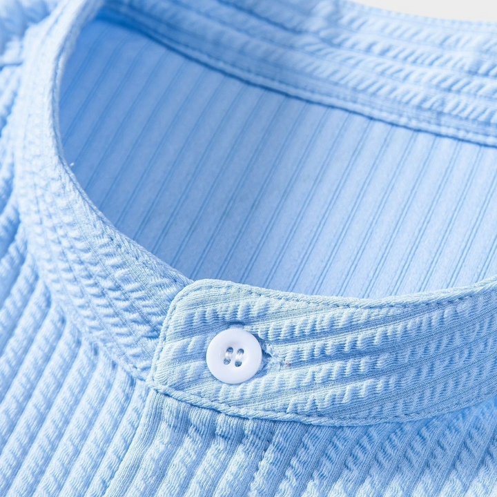 Cyrus | Men's Shirt with Stand-Up Collar