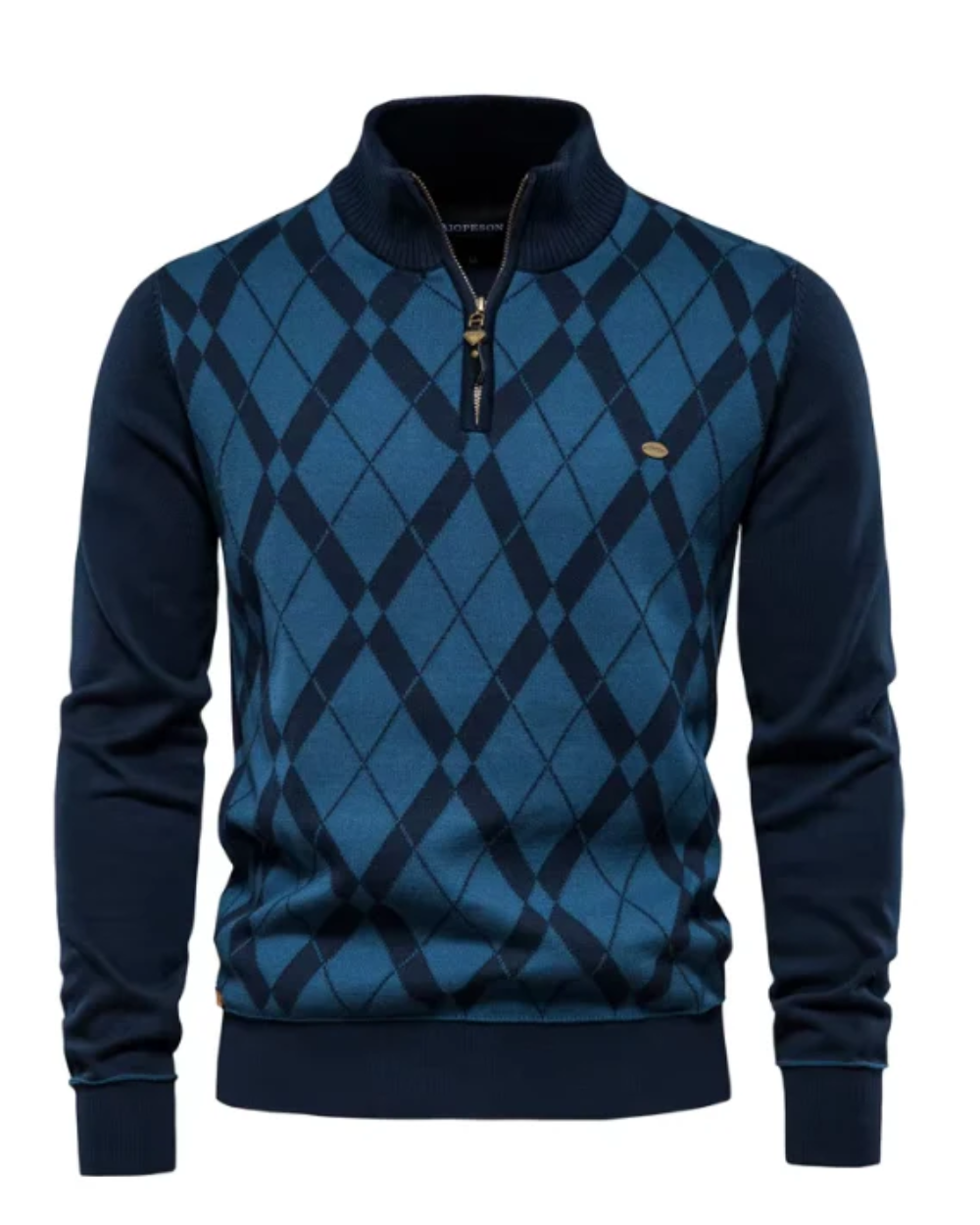 Zane - Men's Half-Zip Pullover Sweater