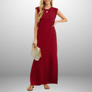 EMMMA || Anti-Wrinkle Fluid Long Dress