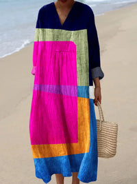 Violet Art Dress – Breathable and Comfortable