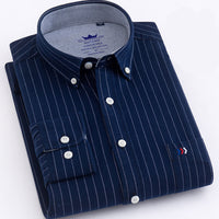 Edmund - Cotton Striped Shirt