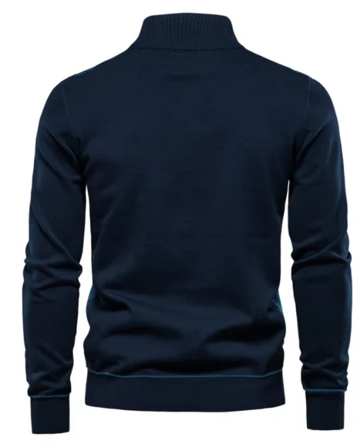Zane - Men's Half-Zip Pullover Sweater