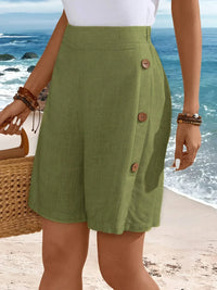 Fenella – Comfortable Short with Buttons