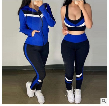 Women’s 3-Piece Leisure Hoodie Set for Autumn