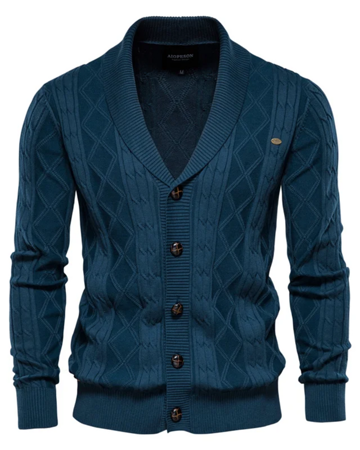 Bryce - Men's Premium Button-Up Cardigan