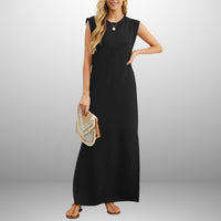 EMMMA || Anti-Wrinkle Fluid Long Dress