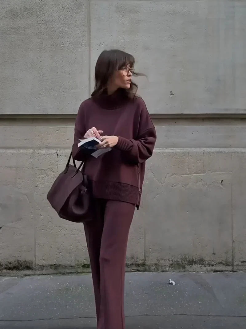 Serena - Complete Coordinated Oversized Sweatshirt Set