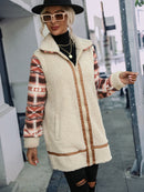 Merry Colorblock Plush Cardigan