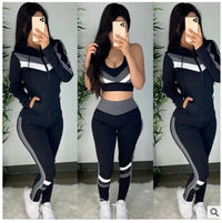Women’s 3-Piece Leisure Hoodie Set for Autumn