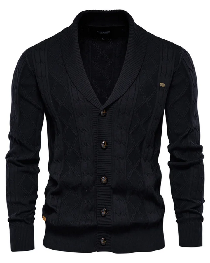Bryce - Men's Premium Button-Up Cardigan