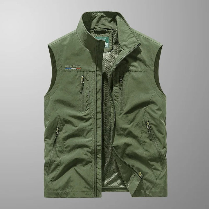 Casper – Breathable Cargo Vest With Multiple Pockets