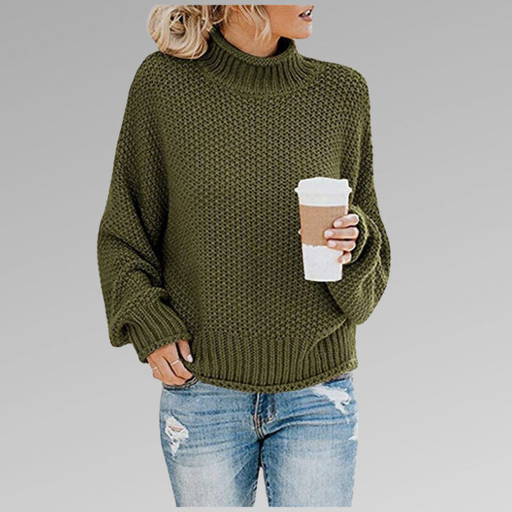 Braelyn | High-Collared Pullover