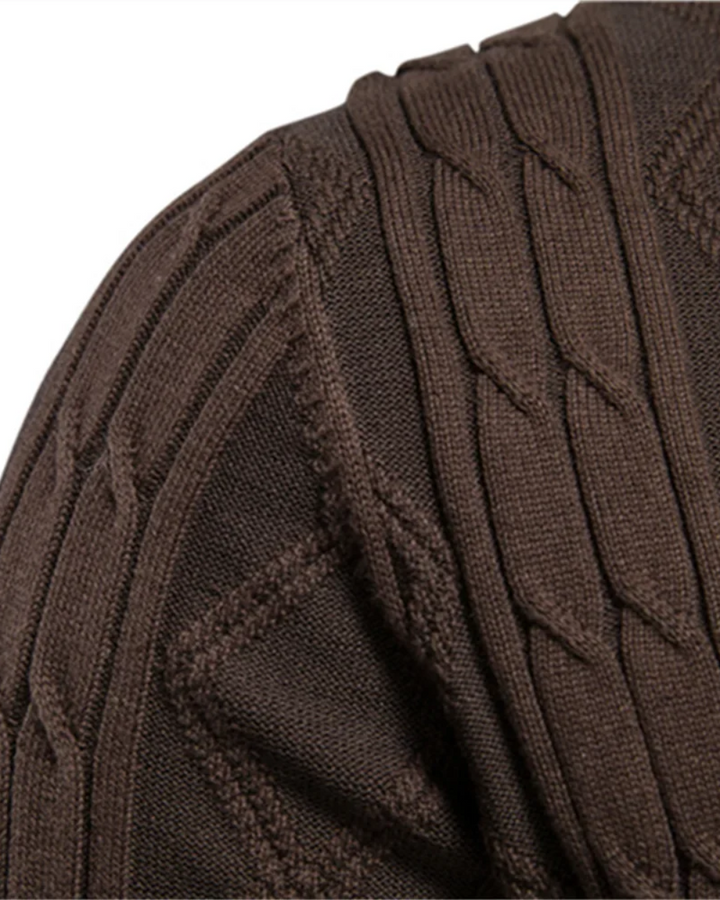 Bryce - Men's Premium Button-Up Cardigan