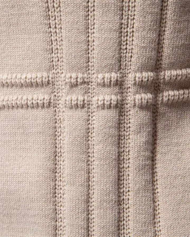 Nicky - Checkered Design Sweater for Men