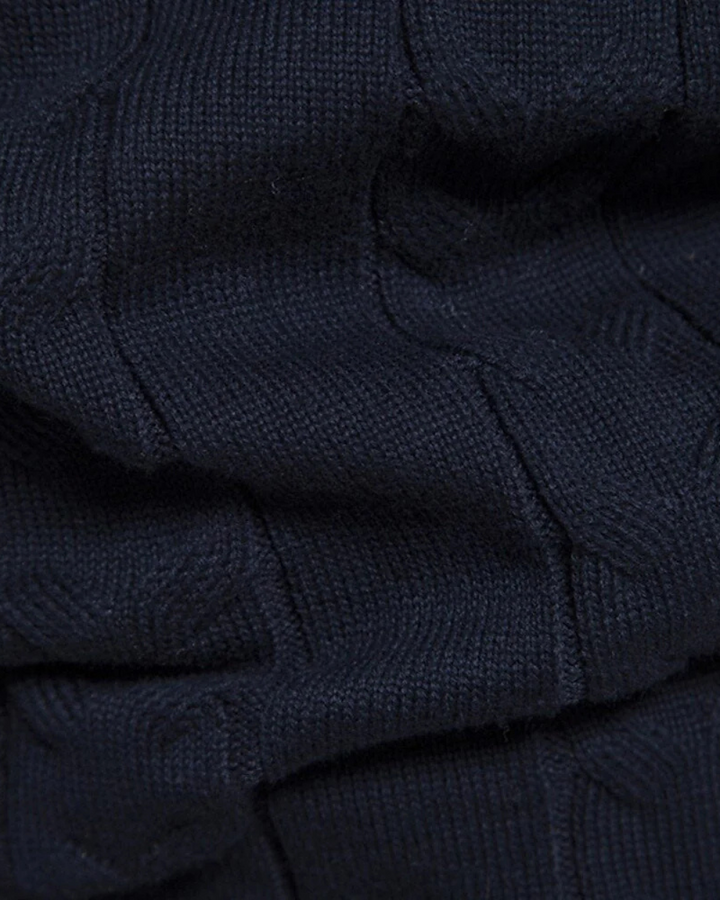 Patterned - Cotton Zip Sweater By Frederico