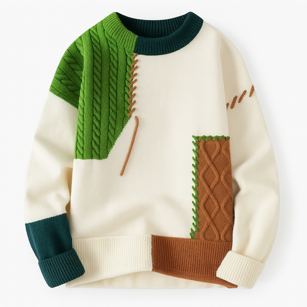 Victor | Arty Patch Sweater