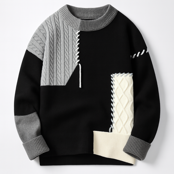 Victor | Arty Patch Sweater