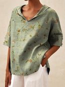 Bettina | Elegant Linen Top 1+1 Free