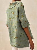 Bettina | Elegant Linen Top 1+1 Free