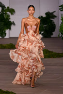 Nahia | Dress with Ruffles