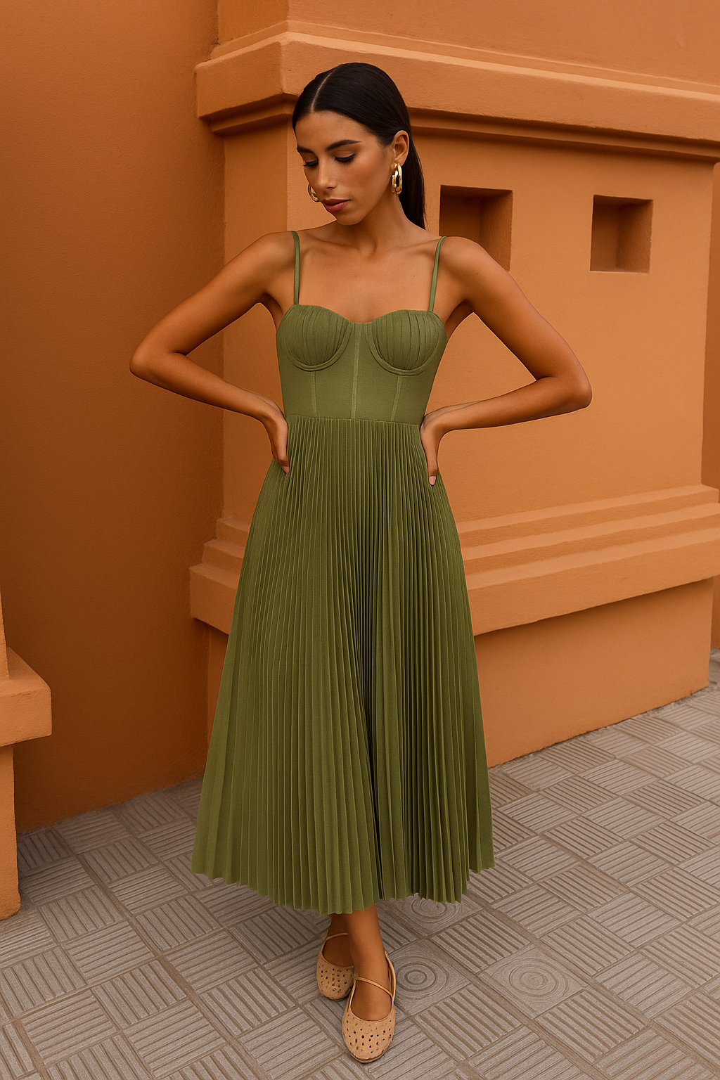 Qucie™ | Elegant Maxi Dress