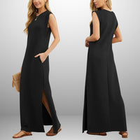 EMMMA || Anti-Wrinkle Fluid Long Dress