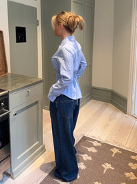 Sophia | Non-iron Blouse with Fine Stripe