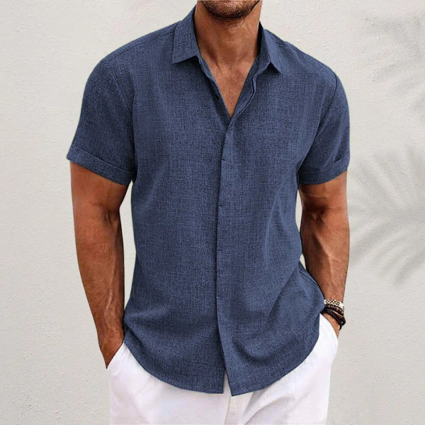 Aleandro | Classic Linen Shirt (1+1 FREE)