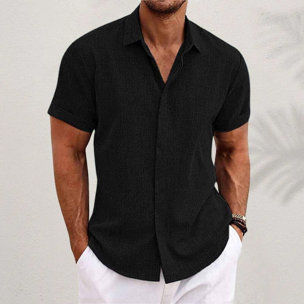 Aleandro | Classic Linen Shirt (1+1 FREE)