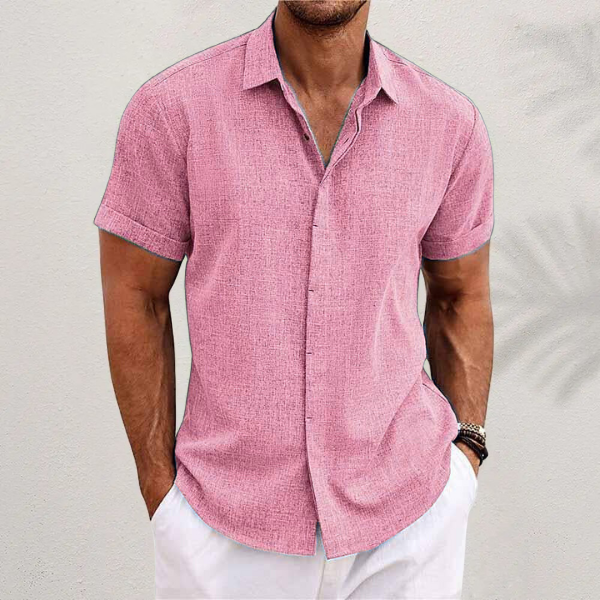 Aleandro | Classic Linen Shirt (1+1 FREE)