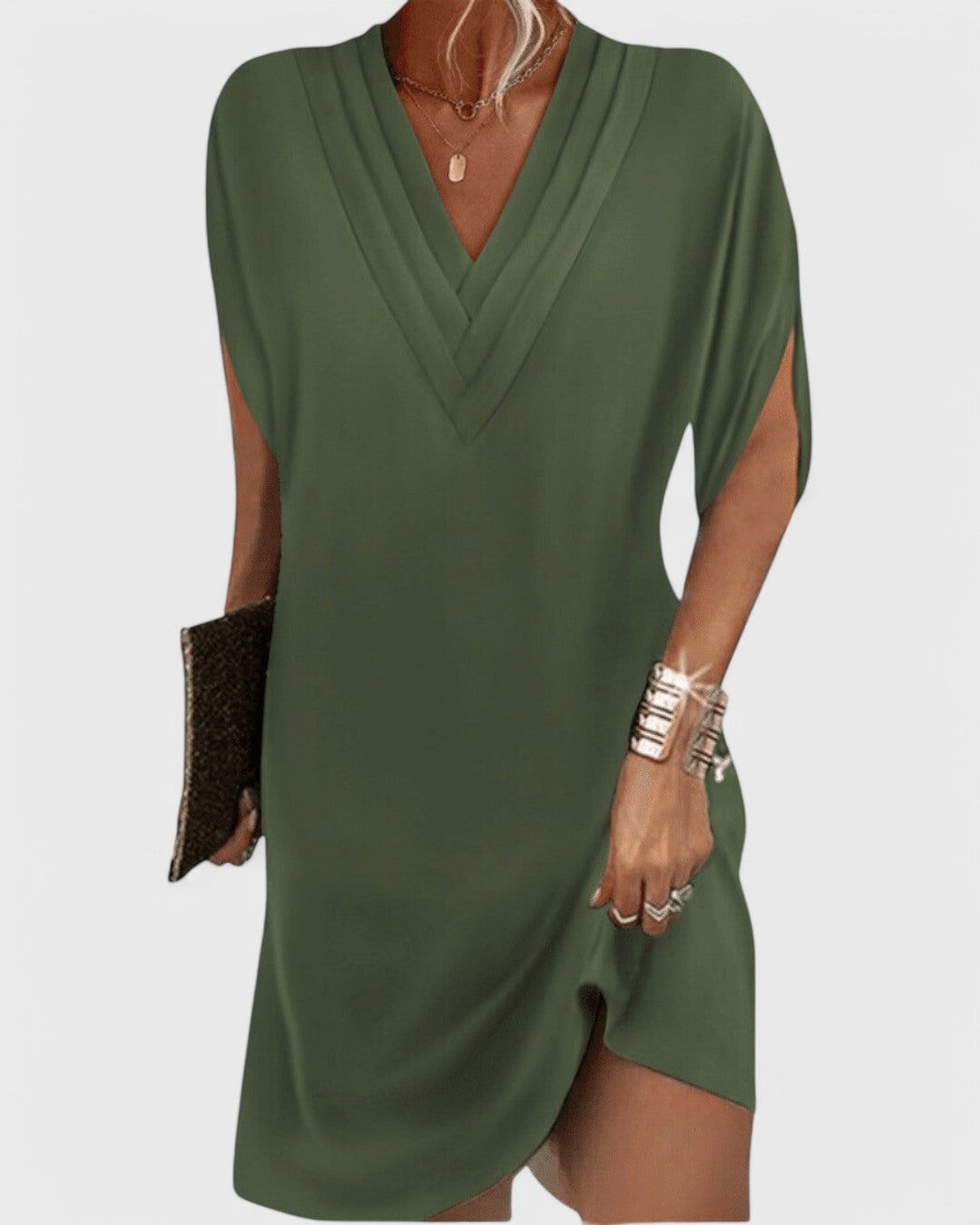 Volmena -Elegant Dress With A Flattering Cut