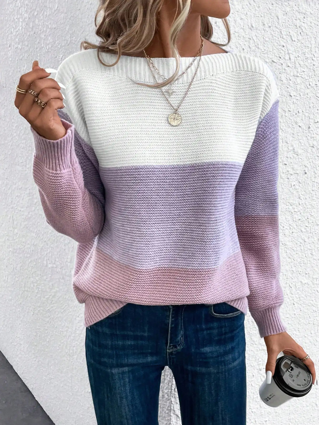 Fenella - Gradient Knit Jumper